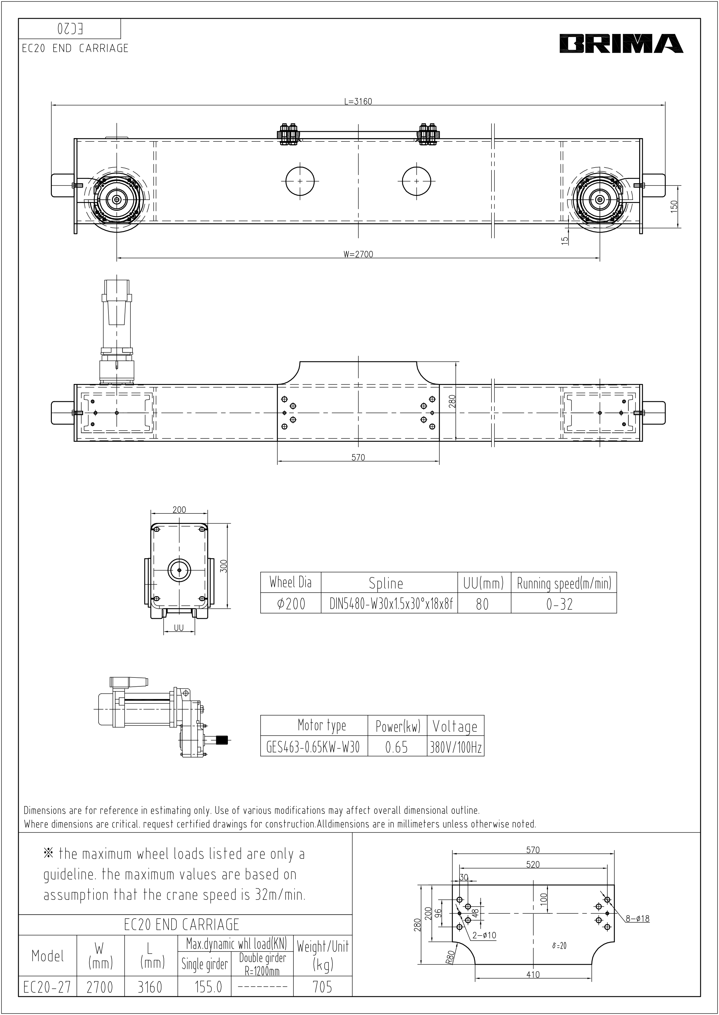 Модель EC20-27 